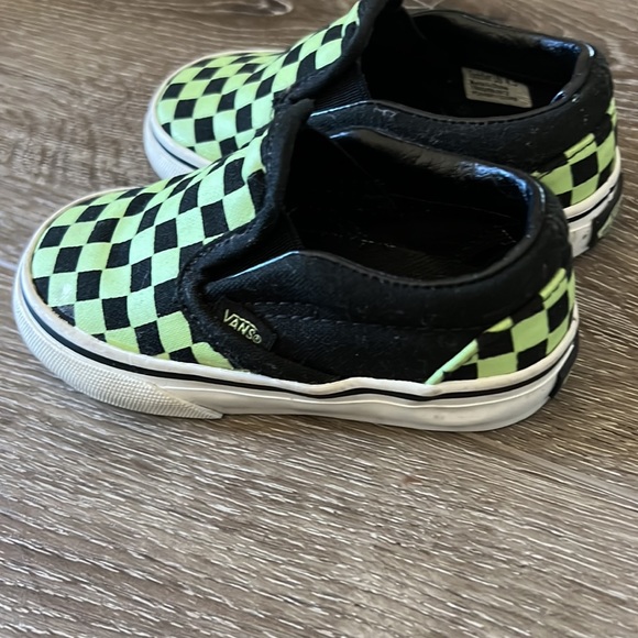 Vans Toddler Checkerboard Slip-On V - Picture 4 of 6